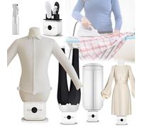 Secador automático de aire caliente y kit de plancha, 109 poros, máquina de planchar inflable para camisas, pantalones, faldas, zapatos, incluye unidad principal y moldes