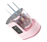 Secador automático de brochas de maquillaje, dispositivo alimentado por USB, para un cuidado rápido y eficiente del cepillo, se adapta a varios tamaños de limpiador de artistas