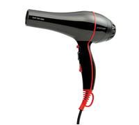 Secador Comair Slim 1800 Ionic Rojo Negro Föhn Secadora de Pelo Iónico 1800W