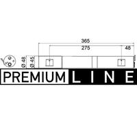 MAHLE Aftermarket Secador, aire acondicionado para MERCEDES-BENZ: Classe A, Classe B (Ref: AD 286 000P)