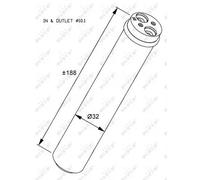 Secador, aire acondicionado NRF 33284