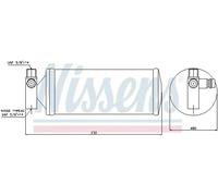 NISSENS 95257 Filtro deshidratante, aire acondicionado