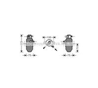 Secador De Aire Acondicionado De Acero Para Mercedes-Benz SL R129 320 300 280