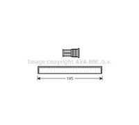 AVA COOLING SYSTEMS FTD344 Filtro deshidratante, aire acondicionado