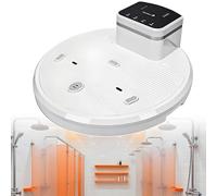 Secador de aire corporal para después de la ducha, secador de cuerpo completo con calefacción, iones negativos y ajuste de 4 velocidades, aire suave cálido/frío, resistente al agua, panel táctil LED