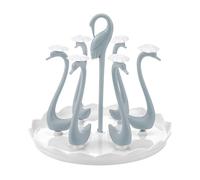 Secador de Biberones | Porta Secador para Tazas - Organizador de Encimera para Cocina y Alimentación con Estante y Drenaje para Lavado de Utensilios