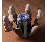 Secador de botas con aire caliente de 360° para un secado y calentamiento rápidos, 3 ajustes de temporizador, 6 brazos, ideal para uso en invierno