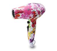 Secador de cabello LIM HAIR WR 3.0 para viaje, gimnasio o para cada día. 1200 W, boquilla, difusor y bolsa incluida. Tamaño reducido mini. Secador o W'21 PACK (FLORES, SECADOR)