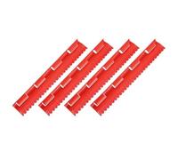Secador de calcetines rojo de 4 piezas, tendedero de ropa, soporte para calcetines de 32 cm para tendedero giratorio, soporte para artículos pequeños que ahorra espacio con 27 pinzas, colgador de calc