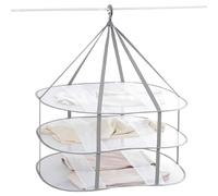 Secador de colgar genérico plegable en - Secador colgante | Tendedero plano para suéter, organizador de almacenamiento de 2 o 3 niveles, ideal para uso interior o exterior, suéteres, ropa interior