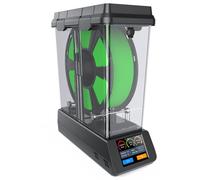 Secador de filamentos, caja seca de filamento de calefacción de 360° con monitor de humedad preciso, a prueba de polvo y humedad y alimentación suave de alambre, pantalla táctil de deshumidificación