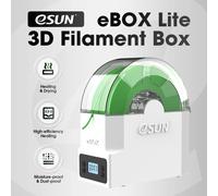 Secador de Filamentos ESUN eBOX Lite, Caja de Secado y Calentamiento Mejorada para Filamentos, 1KG, PLA, PETG, ABS, TPU, Deshidratador, Caja de Almacenamiento, Soporte para Bobinas de Filamento BLANCO