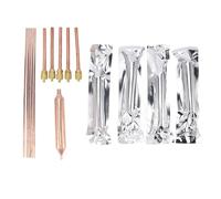 Secador de filtro de refrigerador con válvula de servicio, válvula de acceso de cobre de 5 piezas y varilla de soldadura de cobre fosforado, kit de accesorios de herramientas