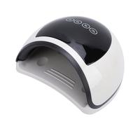 Secador de Lámpara de Uñas de 96 W, Luz LED UV de 39 Chips, Placa Base con Sensor Automático de 4 Temporizadores, con Configuración de Temporizador de Lámpara de Uñas de Gel UV