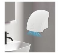 Secador de manos automático con sensor infrarrojo, 1200 W, ABS, alta velocidad y doble temperatura, for baño comercial, Eficiencia energética