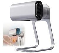 Secador de manos comercial, secador de manos eléctrico automático con luz UVC oculta, secado rápido, máquina de secado de manos por inducción portátil, diseño que ahorra espacio para uso en cocina e