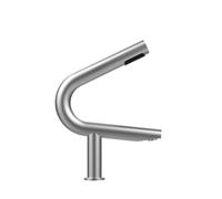 Secador de manos, Secadores de manos automáticos, secadores de baño con diseño de grifo creativo for secar las manos, máquina secadora de manos de alta velocidad(Brushed)