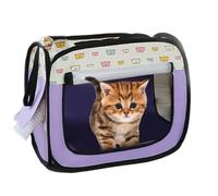 Secador de mascotas | Oxford Cloth Multifunctional Cat House | Breathable Car Pet Drying Box, Anti-Hair Flying Portable Cat Cage With Hair Dryer Retaining Strap For Car Use