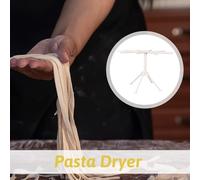 Secador De Pasta Plegable - Soporte Espaguetis Caseros, Colgador Fideos Frescos, Tendedero | 10 Brazos Barra, Herramienta Cocina Para Pasta Artesanal Accesorio Hogar Almacenamiento Equipo