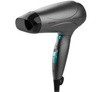 Secador de pelo Bamba IoniCare Power&Go 2400W (Negro/Turquesa) - CECOTEC