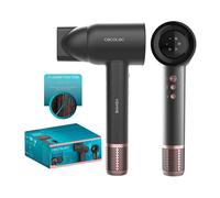 Cecotec Secador de Pelo Bamba IoniCare Rockstar Nano IonTech. 1600 W, Nano Iones, 110000 rpm, Pantalla, Control inteligente del Calor, 3 Temperaturas, 3 Velocidades y Función Memoria