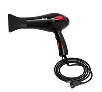 Secador de pelo con cable de 820 W con control térmico y concentrador de aire