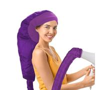 Secador de pelo con capucha para uso doméstico y de salón, tapa portát para acondicionar y calentar tu apy, vaporizador de pelo para cabello sano