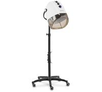 Secador de pelo - con función iónica y soporte - 1000 W - azul/blanco - 70 °C | physa