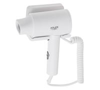 Secador de Pelo de Hotel Adler AD 2285W 2000W 3 Temperaturas 1 Velocidad Blanco