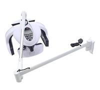 Secador de Pelo de Pared con procesador de Color, 1500 W, Brazo Giratorio y LED, para SPA y barbería. Wall-Mount