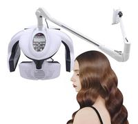 Secador de Pelo de Pared de 1500 W, procesador de Cabello Giratorio Orbital con Temporizador, para Permanente, salón de Belleza, SPA, hogar, Profesional. Wall-Mount