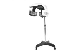 Secador de Pelo de pie o de Pared para salón con Brazo Giratorio y LED, con Capucha, procesador de Color para SPA y barbería. vertical-110v