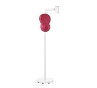 Secador de pelo de pie, secador de pelo de pie, secador de pelo de pie Lazy, manos libres con altura ajustable, movimiento inteligente a izquierda y derecha, para el hogar, mujeres(Red)