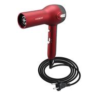 Secador de pelo eléctrico de 1400W con aire frío y velocidades ajustables