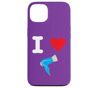 Secador de Pelo I Love Hair Estilo de Calor Belleza Moda Peluquería Carcasa para iPhone 13