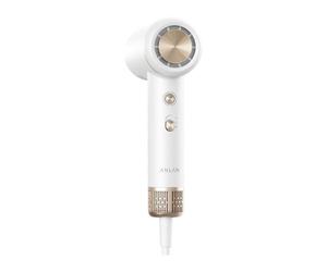 Secador de Pelo Iónico ANLAN 05-ACFJ41-0VE 1600W 5 Temperaturas 2 Velocidades Ligero Blanco