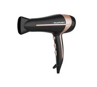 Secador de Pelo Iónico Blaupunkt HDD501BK 2000W 3 Temperaturas 2 Velocidades con Difusor Negro Oro Rosa