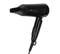 Secador de Pelo Iónico de Viaje Plegable Braun Satin Hair 3 HD350 1600W 2 Temperaturas Negro