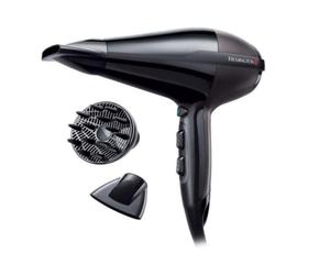 Secador de Pelo Iónico Remington AC5912 2200W 3 Temperaturas 2 Velocidades Negro