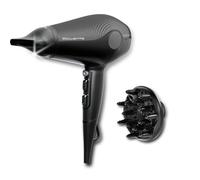 Secador de Pelo Iónico Rowenta Ultra Silence CV6430 1800W 3 Temperaturas 2 Velocidades con Difusor Negro