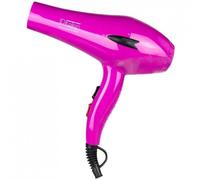 ID Italian Design - GTI 2600 Force Plus Secador de Pelo Profesional 2200W, Motor AC Potente, Secado Rápido, 2 Velocidades y 2 Modos de Calor - Color Rosa
