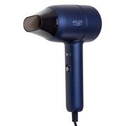 Secador de Pelo Ligero Adler AD 2279B 1800W 2 Temperaturas 2 Velocidades Concentrador Azul