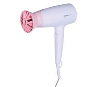 Secador de Pelo Philips Serie 3000 BHD300/00 1600W 3 Temperaturas 3 Velocidades Aire Frío Rosa Blanco