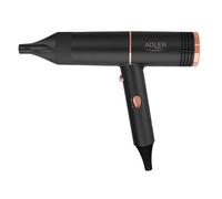 Secador de Pelo Plegable Iónico Adler AD 2278 1400W 2 Temperaturas 2 Velocidades Negro