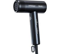 Secador de Pelo Profesional Iónico Wahl Vanquish Compact 1600W 4 Temperaturas 3 Velocidades con Accesorios Negro