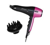 Secador de pelo profesional orbegozo se-2320 - 1800-2200w - 2 potencias - 3 niveles de temperatura y aire frío - difusor