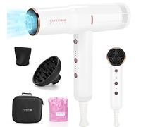 Secador De Pelo Profesional, PARWIN PRO BEAUTY Secador Pelo Ionico Con 110,000 Rpm Motores Sin Escobillas De Bajo Ruido | Secado Rápido | Función De Limpieza | Función De Memoria(Blanco)