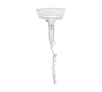 ProfiCare PC-HT 3044 Cool Shot-Secador de Pelo con 2 Niveles de Temperatura y Potencia, 1800 W, Cable en Espiral Extra Largo, Incluye Soporte de Pared y Apagado de Seguridad, Color Blanco