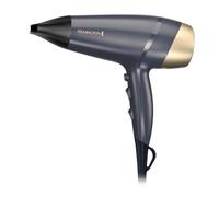 Secador de Pelo Remington D5805 Iónico con Difusor 2200W 3 Velocidades Azul Champán