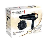 Secador de Pelo Remington D6098 Iónico Profesional 2200W con Difusor y Accesorios Negro Bronce